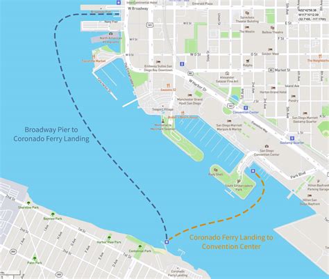 Coronado Ferry Route Schedules Stops Maps 5Th Ave Landing Updated Coronado Ferry Route Schedules Stops Maps 5Th Ave Landing Updated