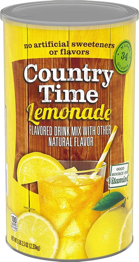 Country Time Lemonade Naturally Flavored Powdered Drink Mix 63 Oz