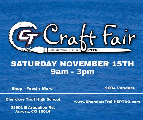 Craft Fair Overland Ptco Aurora