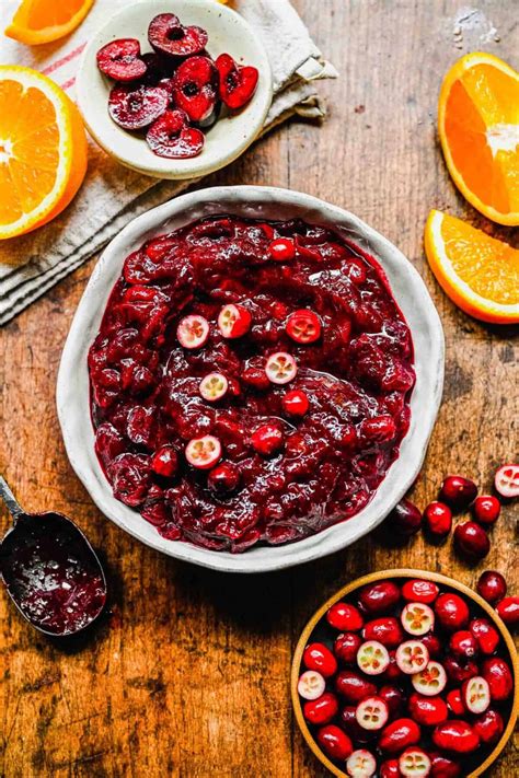 Cranberry Cherry Compote Recipe Table For Two
