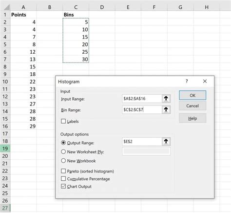 Create Bins On Excel At James Theriot Blog