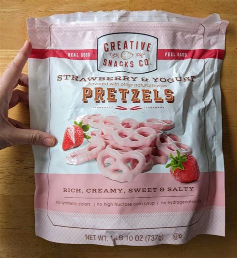 Creative Snacks Strawberry Pretzels Review Snarkle Sauce On Wry
