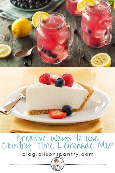 Creative Ways To Use Country Time Lemonade Mix Alisons Pantry
