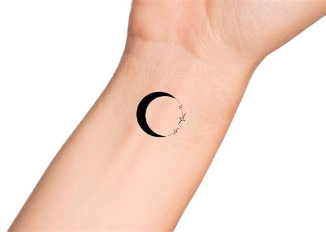 Crescent Tattoo Designs