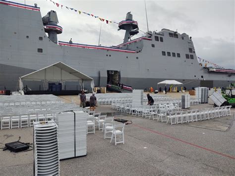 Crew Of Future Uss Richard M Mccool Ready For Pensacola Commissioning Wuwf