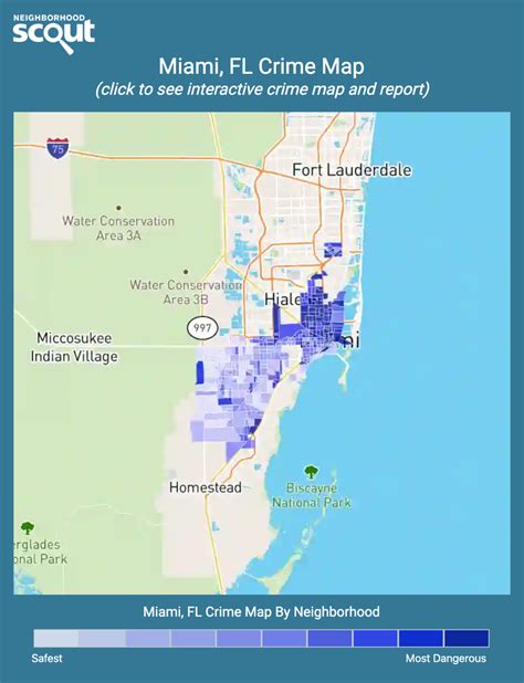 Crime Maps Around The World Miami Florida Crime Map