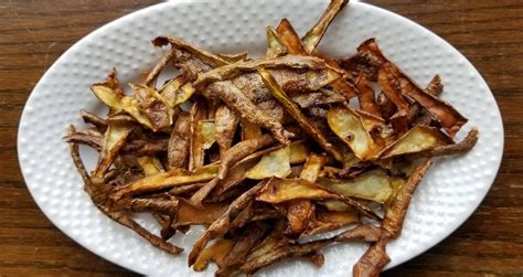 Crispy Potato Skin Chips Simple Comfort Food