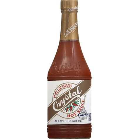 Crystal Hot Sauce With Garlic 12 Fl Oz Randalls