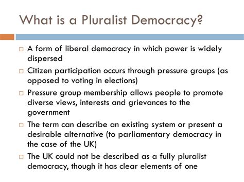 Trends In Current Events Involving Pluralist Democracy: Implications