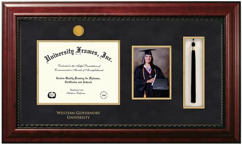 Custom Diploma Frames Certificate Frames Framing Success West Va U Dip Pre 6 19 With Double Mat Dblue Gold