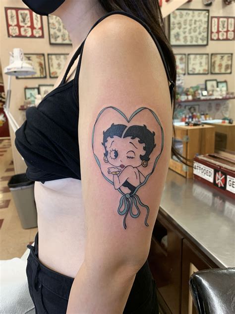 Cute Betty Boop Tattoos