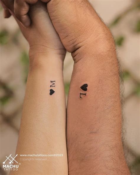 Cute Matching Relationship Tattoos Cute Matching Relationship Tattoos