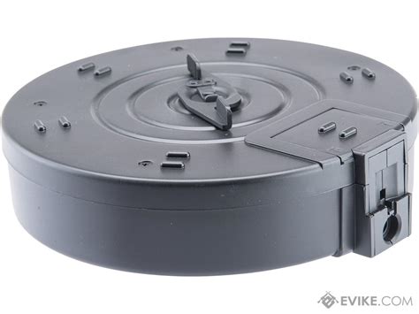 Cybergun 1000 Round Hi Cap Drum Magazine For Cybergun Well Thompson 1928 Airsoft Aeg Smgs Evike Com