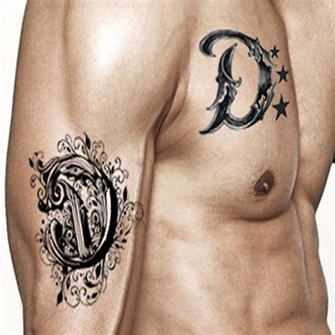 D Tattoo Designs For Men