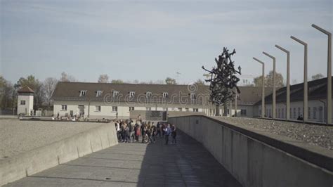 Dachau Concentration Camp Memorial Site Editorial Photography Image
