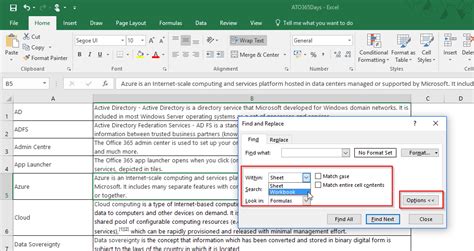 Day 228 Searching Entire Workbook In Excel Tracy Van Der Schyff