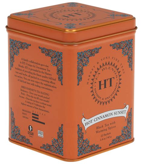 Decaf Hot Cinnamon Spice Ht Tin 20 Sachets Harney Sons Harney Sons Fine Teas