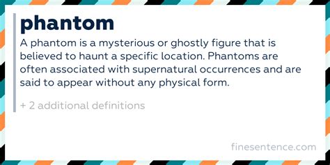 Definition Of A Phantom