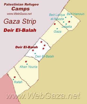 Deir Al Balah Camp Where Is Deir Al Balah Camp Located