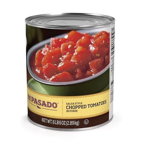 Del Pasado Salsa Style Chopped Tomatoes In Puree Us Foods Chef Amp 39 Store
