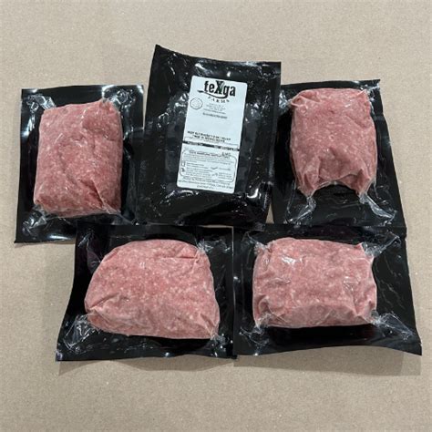 Delete Dry Aged Ground Beef 7 50 7 99 Lb Texga Farms