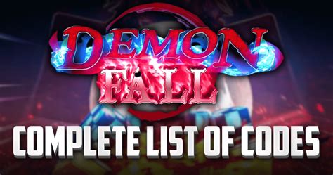Demonfall Codes
