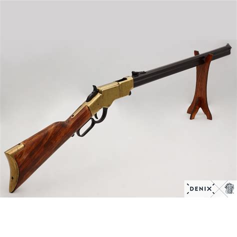 Denix Henry Rifle Octagonal Barrel 1860 22 1030L Old Trading Post