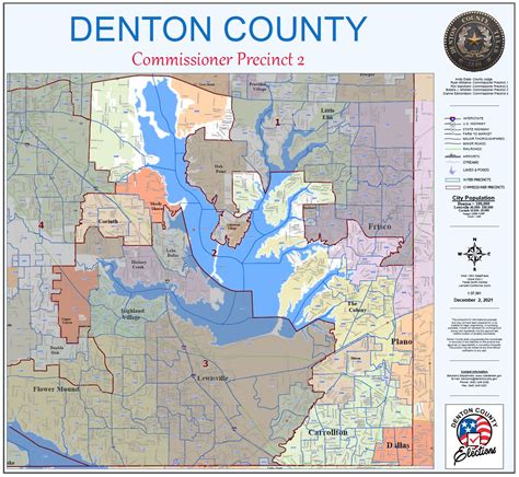 Denton County Boundaries Map