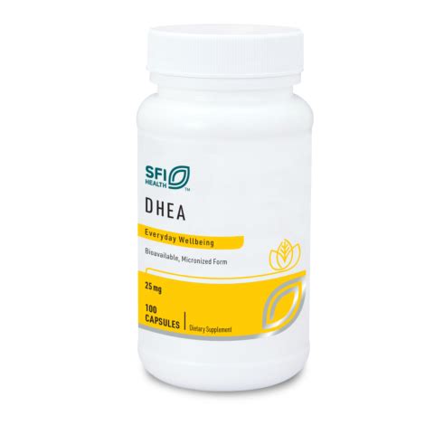 Dhea 25 Mg Sfi Health Us