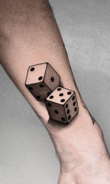 Dice Tattoo Design