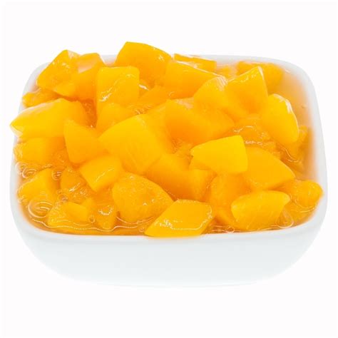 Diced Peaches