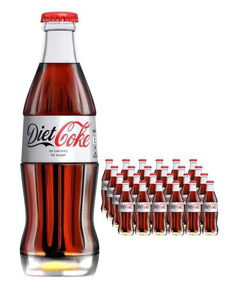 Diet Coca Cola Glass Bottles
