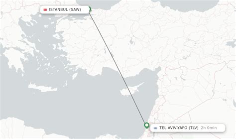 Direct Non Stop Flights From Tel Aviv Yafo To Istanbul Schedules Flightsfrom Com
