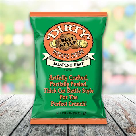 Dirty Potato Chips Jalapeno