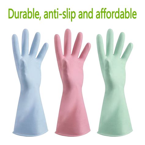 Dish Gloves Wholesale Reusable Waterproof Cleaning Latex Gloves Rubber Gloves