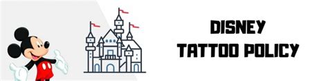 Disney Tattoo Policy 2024
