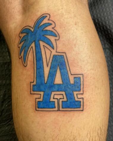Dodgers Los Angeles Tattoo 20 Edgy And Iconic Tattoo Designs