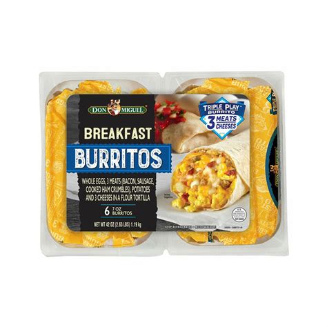 Don Miguel Breakfast Burritos 42 Oz Delivery Or Pickup Near Me Don Miguel Breakfast Burritos 42 Oz Delivery Or Pickup Near Me