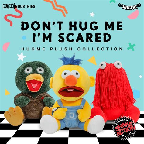 Don T Hug Me I M Scared Hugme Plush With Shake Action Bundle 3 Pack G