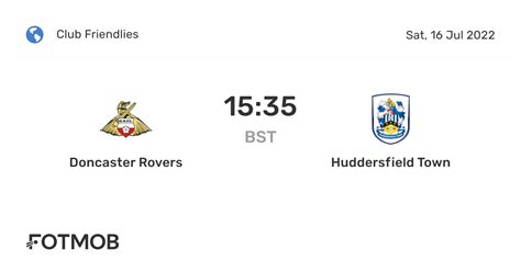 Doncaster Rovers Vs Huddersfield Town Live Score Predicted Lineups Doncaster Rovers Vs Huddersfield Town Live Score Predicted Lineups
