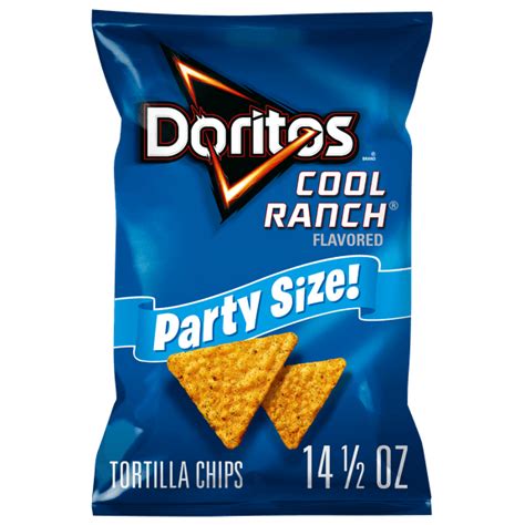 Doritos Tortilla Chips Cool Ranch Party Size Doritos Tortilla Chips Cool Ranch Party Size
