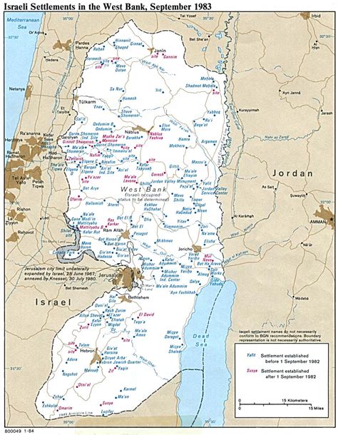 Download Free West Bank Maps