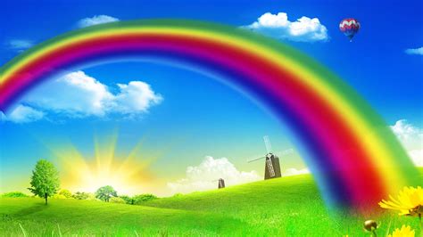 Download Rainbow Background Wallpapers Com