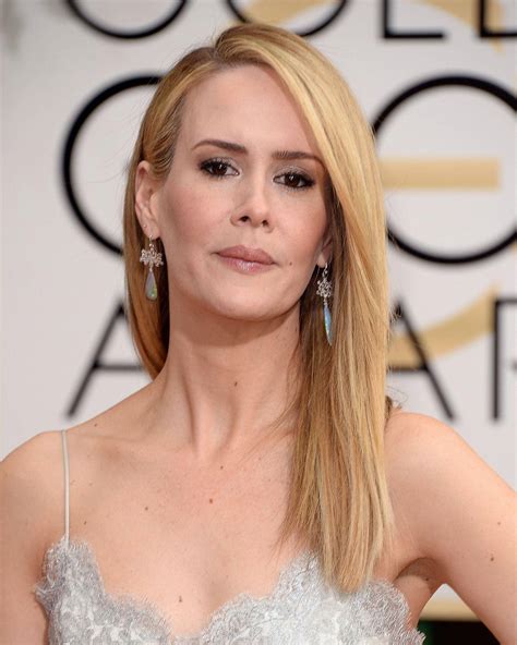 Download Sarah Paulson Golden Globe Awards Wallpaper Wallpapers Com