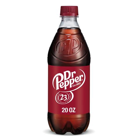 Dr Pepper Soda Made With Sugar Bottle 6 8 Fl Oz Tomthumb