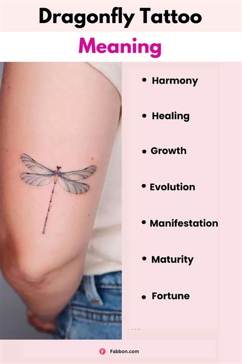 Dragonfly Tattoo Exact Meaning And Symbolism Fabbon