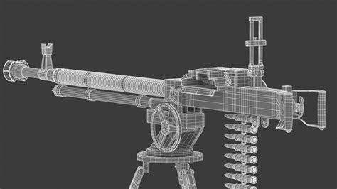 Dshk Heavy Machine Gun 3D Model Cgtrader Dshk Heavy Machine Gun 3D Model Cgtrader