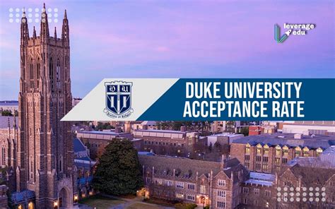 Duke University Acceptance Rate And Admission Statistics