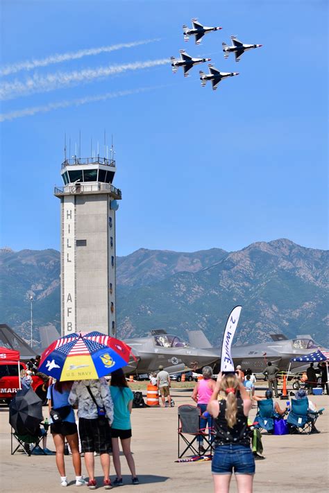 Dvids News Hill Air Show Thrills Huge Crowds