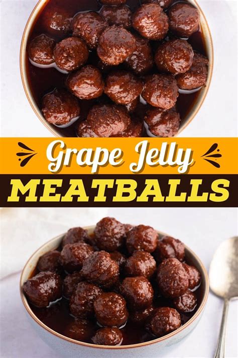 Easy Grape Jelly Meatballs Recipe Insanely Good